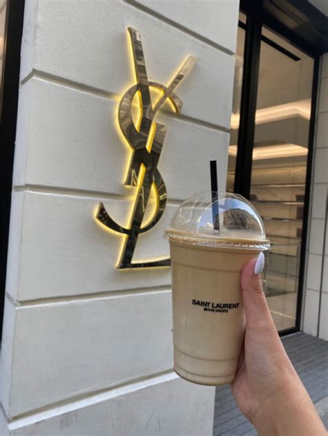 st laurent ysl cafe.